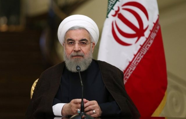 Rouhani llamó a reforzar las relaciones entre Bakú y Teherán